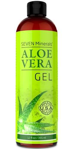 Seven Minerals Aloe Vera GEL - Bottle tall
