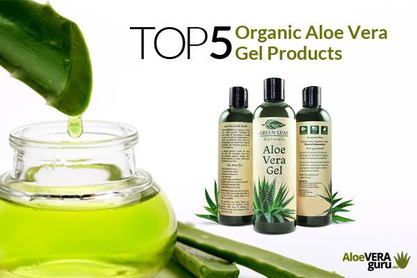 Top 5 Organic Aloe Vera Gel Products - Featured Image